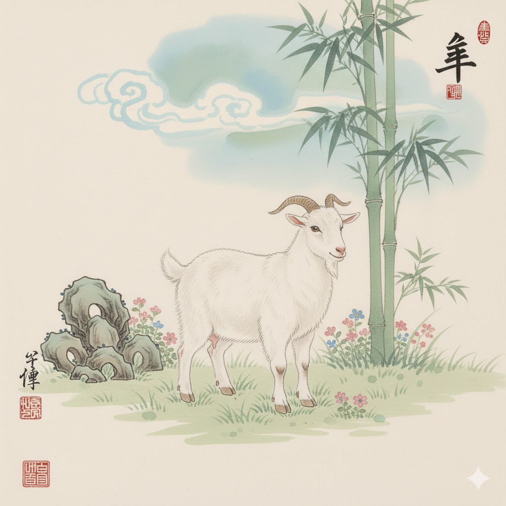 Chinese Zodiac sign: Goat