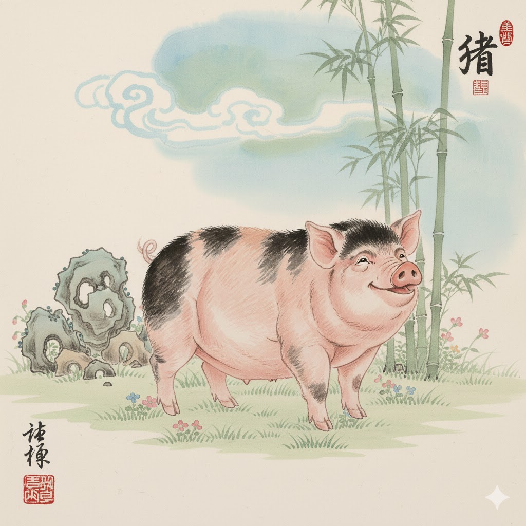 Chinese Zodiac sign: Pig