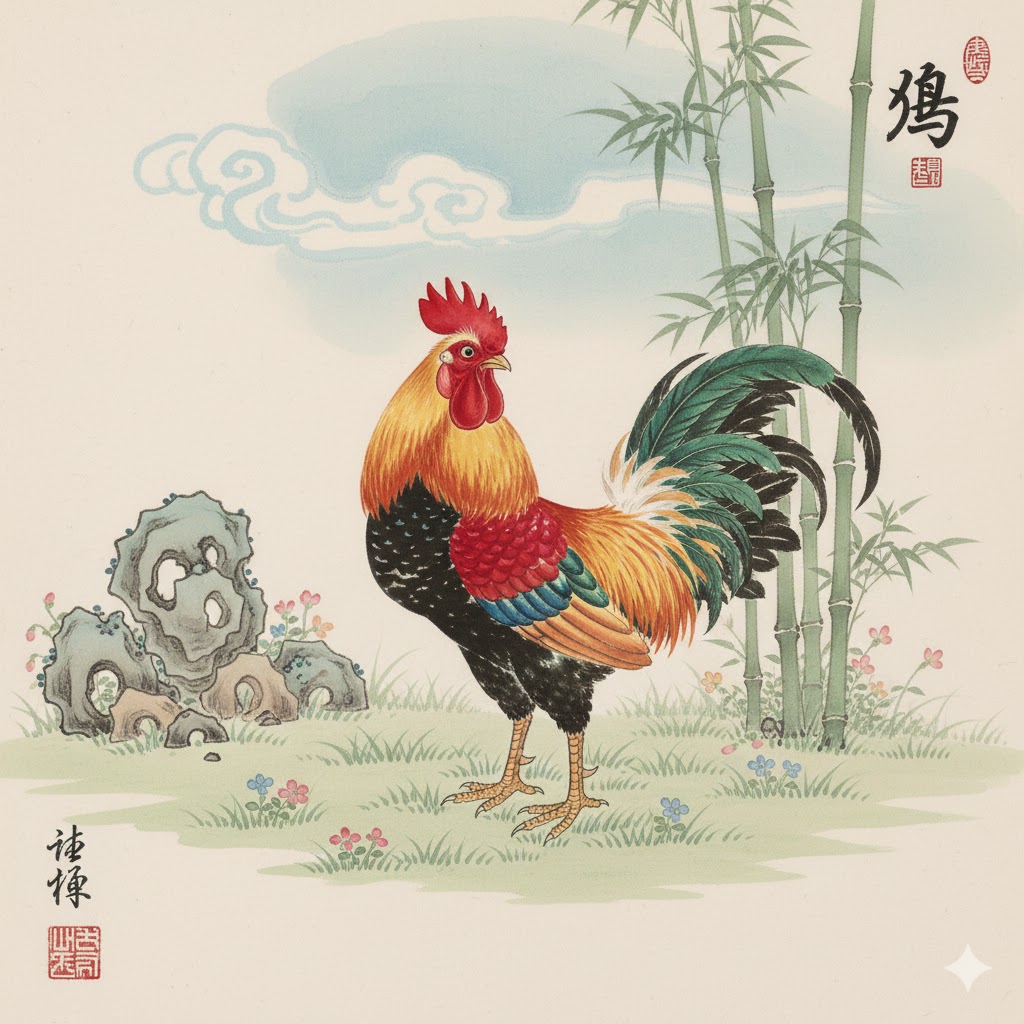 Chinese Zodiac sign: Rooster